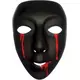 Black mask with tears of blood for women Halloween