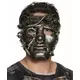 Voksen Steampunk Krom Ansiktsmaske