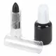 Black nail polish and lipstick for adults for Halloween