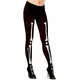 Halloween skeleton tights for women, Size: X-Large