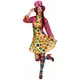 Funny clown costume for women, Size: X-Large