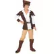 Brown and beige woodland boy costume, Size: 7-9 years (120-130 cm)