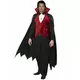 Vampire costume with cape for men Halloween, Size: Medium
