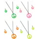 Hippie-sett, Farge: Rosa