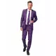 Mr. Tiger costume purple men Suitmeister, Size: XL(EU58)