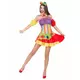 Women's colorful clown costume, Size: M/L