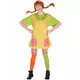 Pippi Langstrømpe-kostyme til kvinner, Størrelse: Medium