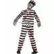 Zombie Prisoner Costume for Boys Halloween, Size: 13-15 years
