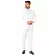 Mr. Solid hvit dress til menn Suitmeister, Størrelse: XX-Large (EU 60-62)