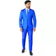 Mr. Solid blå herredress fra Suitmeister, Størrelse: Large (EU 52-54)