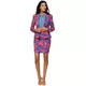 Mrs. Symbol Colorful Woman Costume Opposuits, Size: Large