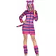 Striped cat costume for women, Size: X-Large (44-46)