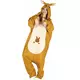 Adult kangaroo jumpsuit costume, Size: Large