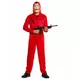 La Casa de Papel jumpsuit og maskekostyme for voksne, Størrelse: Medium/Large