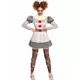 Creepy clown costume for women, Size: X-Large (46-48)