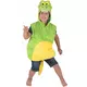 Children's padded crocodile costume, Size: 5-6 years (110-116cm)
