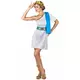 Blue Greek Empress Costume for Women, Size: Medium