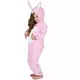 Pink Rabbit Costume for Children, Size: 7-9 years (M)
