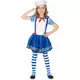 Shiny sailor costume for girls, Size: 4-6 years (110-120 cm)