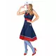 Women's retro sailor costume, Size: Large