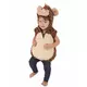 Children's plush monkey costume, Size: 3-4 years (98-104cm)