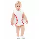 Baby baseball costume, Size: 1-2 years (80-91 cm)