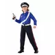 Carabinieri politikostyme for gutter, Størrelse: 5–6 år (115–130 cm)