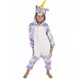 Barnas enhjørningsjumpsuit med stjerner, Størrelse: 7–9 år (128 cm)