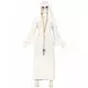 White ghost nun costume for women, Size: Large (42-44)