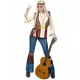 Hippie Fredskostyme for Kvinner, Størrelse: M