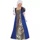 Blue marquise costume for women, Size: X-Large (44-46)