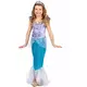 Mermaid costume for girls, Size: 7-9 years (120-130 cm)
