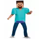 Minecraft klassisk Steve-kostyme til barn, Størrelse: 10–12 år (137 – 149 cm)
