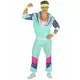 Men's 80s tracksuit costume, Size: XX-Large