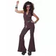 Women's backless disco costume, Size: Medium (40/42)