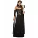 Luxury Black Countess costume for women, Size: S