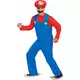 Klassisk Mario-kostyme for voksne, Størrelse: Medium
