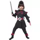 Luxury ninja costume for girls, Size: 4-6 years (116 cm)