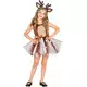 Little reindeer tutu costume for girls, Size: 8-10 years (140 cm)