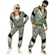 Plus size dollar bill tracksuit costume, Size: X-Large