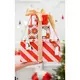 12 Christmas cardboard tags 9 x 4 cm, image 2