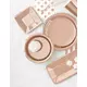 16 Rose Gold Paper Plates 23 cm, image 2