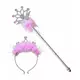 Pink Princess Wand and Tiara, image 2