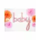 Baby folieballong i roségull 73,5 x 75,5 cm, bilde 2