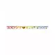 Happy Birthday Emoji Rainbow Cardboard Banner 1.8m, image 2