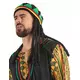 Fløyelsrastahatt med dreadlocks for voksne, bilde 2