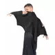 Black bat vampire cape for children Halloween, image 2