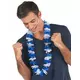 Finland blue and white adult Hawaiian supporter necklace, image 2