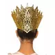 Sexy golden queen crown woman, image 2