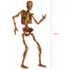 Articulated decomposing skeleton decoration 180 cm, image 2